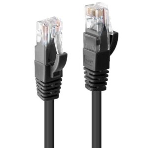 Cavo di Rete Lindy Cat.6 U/UTP 30 Metri Nero