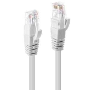 Cavo Rete Cat.6 Lindy U/UTP Bianco 7.5 Metri