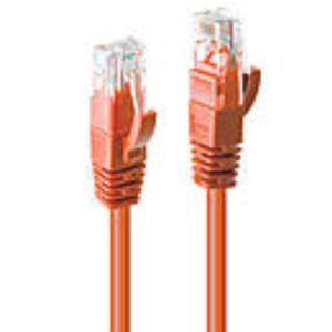 Cavo Rete Cat.6 Lindy U/UTP Arancione 15 Metri