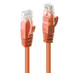 Cavo Rete Cat.6 Lindy U/UTP Arancione 20 Metri