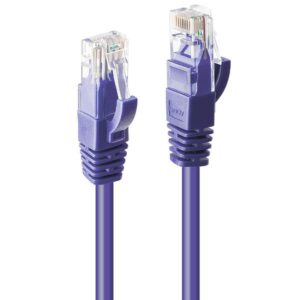 Cavo di Rete Cat.6 UTP Lindy 0.3m Viola