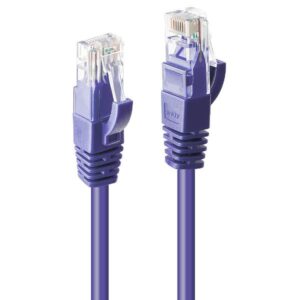 Cavo Rete Cat.6 Lindy U/UTP Viola 5 Metri