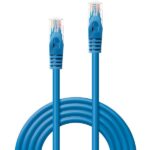 Cavo di Rete Cat.6 UTP Lindy 0.3m Blu