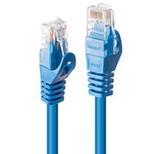 Cavo di Rete Lindy Cat.6 UUTP Blu 10 Metri RJ45 - SKU: 48177-LND