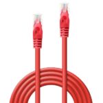 Cavo Rete Cat.6 UTP Lindy 3 Metri Rosso