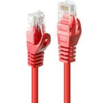 Cavo di Rete Lindy Cat.6 UTP Rosso 7.5 Metri RJ45