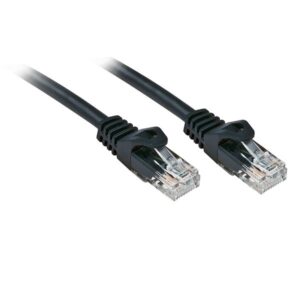Cavo di Rete Lindy Cat.6 UTP 3 Metri Nero RJ45