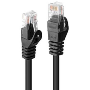 Cavo di Rete Lindy Cat.6 UTP RJ45 Nero 5 Metri