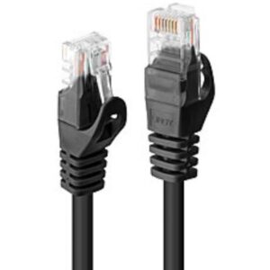 Cavo di Rete Lindy Cat.6 UTP 10 Metri Nero RJ45 - SKU: 48197-LND