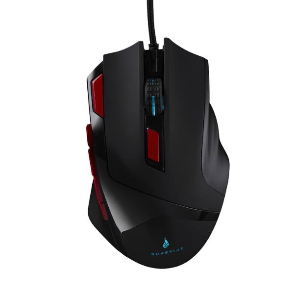 Mouse Gaming Verbatim Eagle Claw 9 Pulsanti USB Nero
