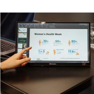 Monitor Portatile Touchscreen Verbatim 15.6" Full HD IPS