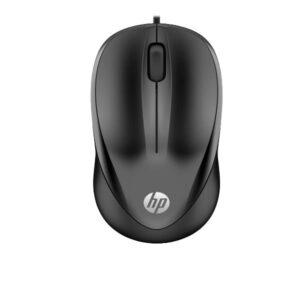 Mouse HP Wired 1000 USB Nero Ergonomico