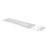 Kit Tastiera e Mouse Wireless HP 650 Bianco Italiano