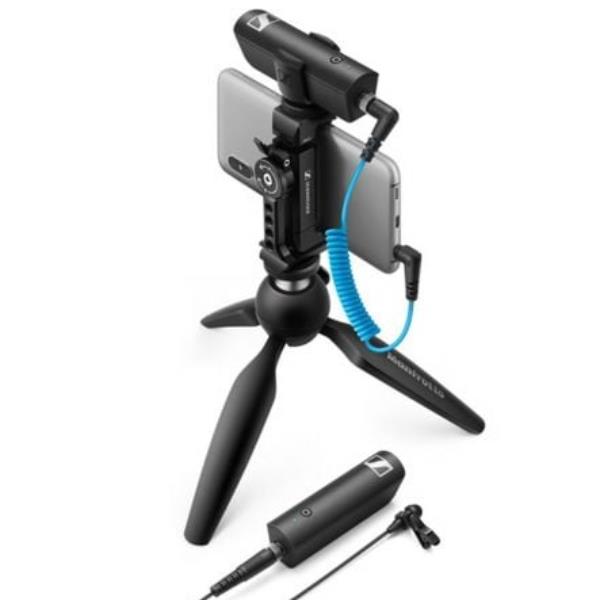 Supporto da Tavolo Sennheiser Mobile Lav Portatile XSW-D Kit Vlogger Nero