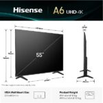 TV Hisense 55A69Q 4K UHD Smart VIDAA U9