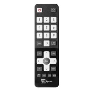 Telecomando Telesystem Universale TV/Audio Video Nero