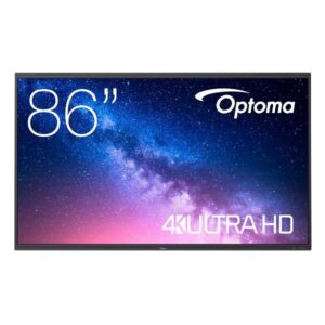 Monitor Smart Interattivo Optoma 86" 4K Direct LED 400 cd/m²