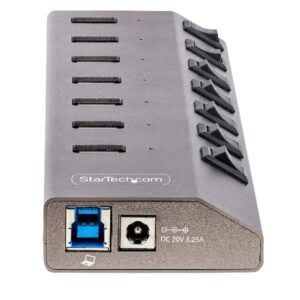 Hub USB Startech 7 Porte USB 3.2 Gen 1 con Interruttori Individuali