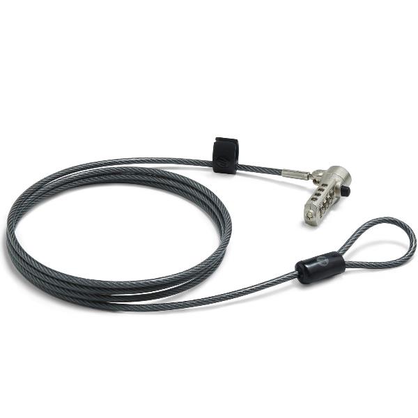 Cavo di Sicurezza HP Essential per Notebook a Combinazione 183 cm Nero - SKU: 63B31AA