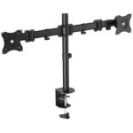 Staffa Doppio Monitor EQUIP da Scrivana 13″-27″ Articolata