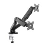 Staffa Doppio Monitor Equip 17″-32″ Pan & Tilt da Scrivania