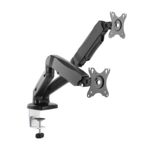 Staffa Doppio Monitor Equip 17"-32" Pan & Tilt da Scrivania