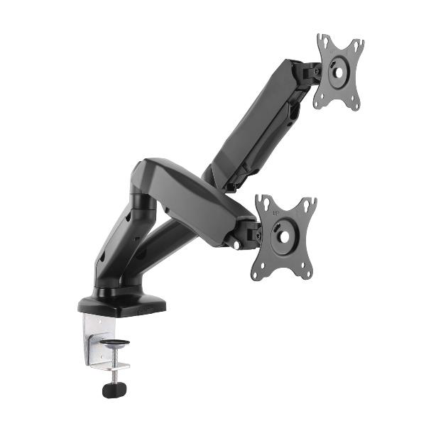 Staffa Doppio Monitor Equip 17"-32" Pan & Tilt da Scrivania