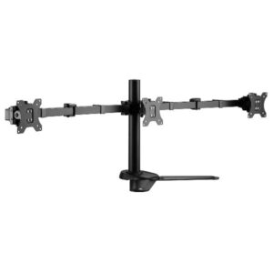 Staffa Triplo Monitor Equip da Scrivania 17"-27" 7kg per Schermo