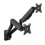 Staffa Doppia TV/Monitor Equip 17″-32″ a Parete Braccio 450mm
