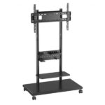 Carrello Mobile per TV Equip 50″-90″ con Ripiano Forato fino a 60kg