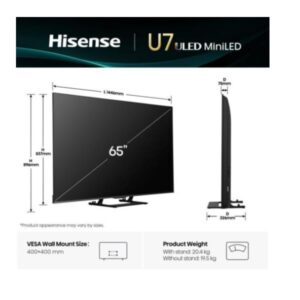 TV Hisense 65U79Q Mini LED 4K UHD Smart 144Hz VIDAA