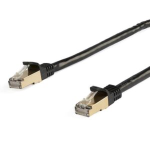 Cavo Ethernet Startech CAT6a STP 10 metri Nero