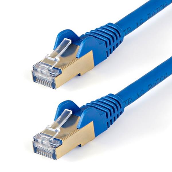 Cavo Ethernet Startech CAT6a STP 1.5m Blu