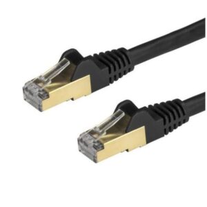Cavo Rete Startech Cat6a STP 2 Metri Nero