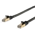Cavo Ethernet Startech CAT6a STP 7 metri Nero