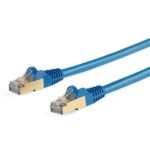 Cavo Ethernet Startech CAT6a STP 7 metri Blu