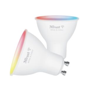Spot LED Smart Trust GU10 DUO WiFi Multicolore 5W 345lm