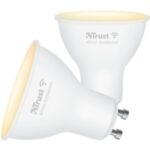 Lampadina LED Smart Trust GU10 Duo-Pack Wi-Fi Bianco Variabile