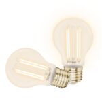 Lampadina LED Smart Trust E27 Duo-Pack Filament Wi-Fi Bianco Variabile