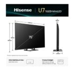 TV Hisense 75U79Q Mini LED 4K UHD Smart 144Hz VIDAA