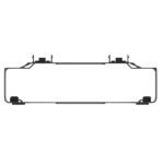 Staffa Monitor HP Mounting Bracket B200 per Serie P G5 – Nero Acciaio