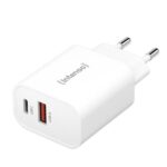Caricabatterie Intenso Power Adapter 30W USB-C + USB-A Bianco