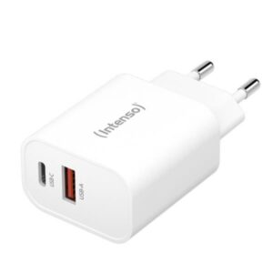 Caricabatterie Intenso Power Adapter 30W USB-C + USB-A Bianco