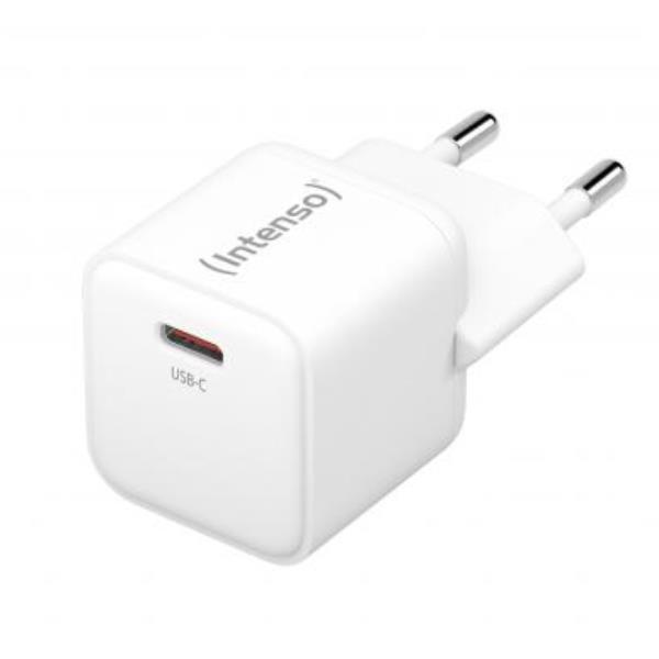 Caricabatterie Intenso Power Adapter USB-C GaN 30W Bianco