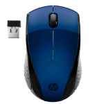 Mouse Wireless HP 220 Azzurro Ergonomico