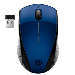 Mouse Wireless HP 220 Azzurro Ergonomico