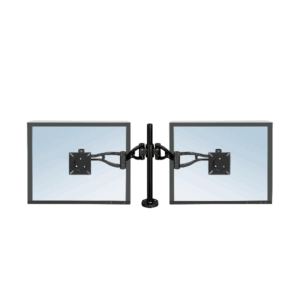 Staffa Monitor Doppia Fellowes Vista per Scrivania fino a 26" 20kg