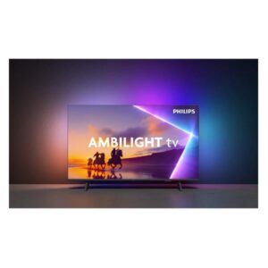TV Philips 85" UHD 4K QLED Smart Ambilight Titan OS
