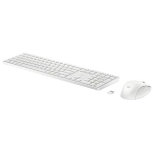 Kit Tastiera e Mouse Wireless HP 655 Bianco Italiano