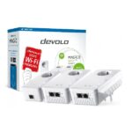 Adattatore Powerline WiFi Devolo Magic 2 Next Multiroom Kit 2 Porte Gigabit